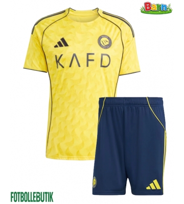 Al-Nassr Hemmaställ Barn 2025-26 Kortärmad (+ Korta byxor)